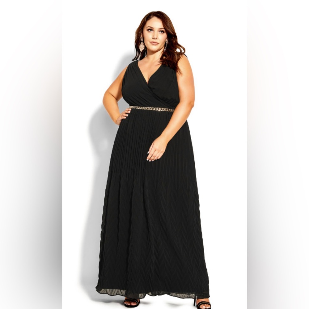 Plus size City Chic Elenor Maxi Dress size 18